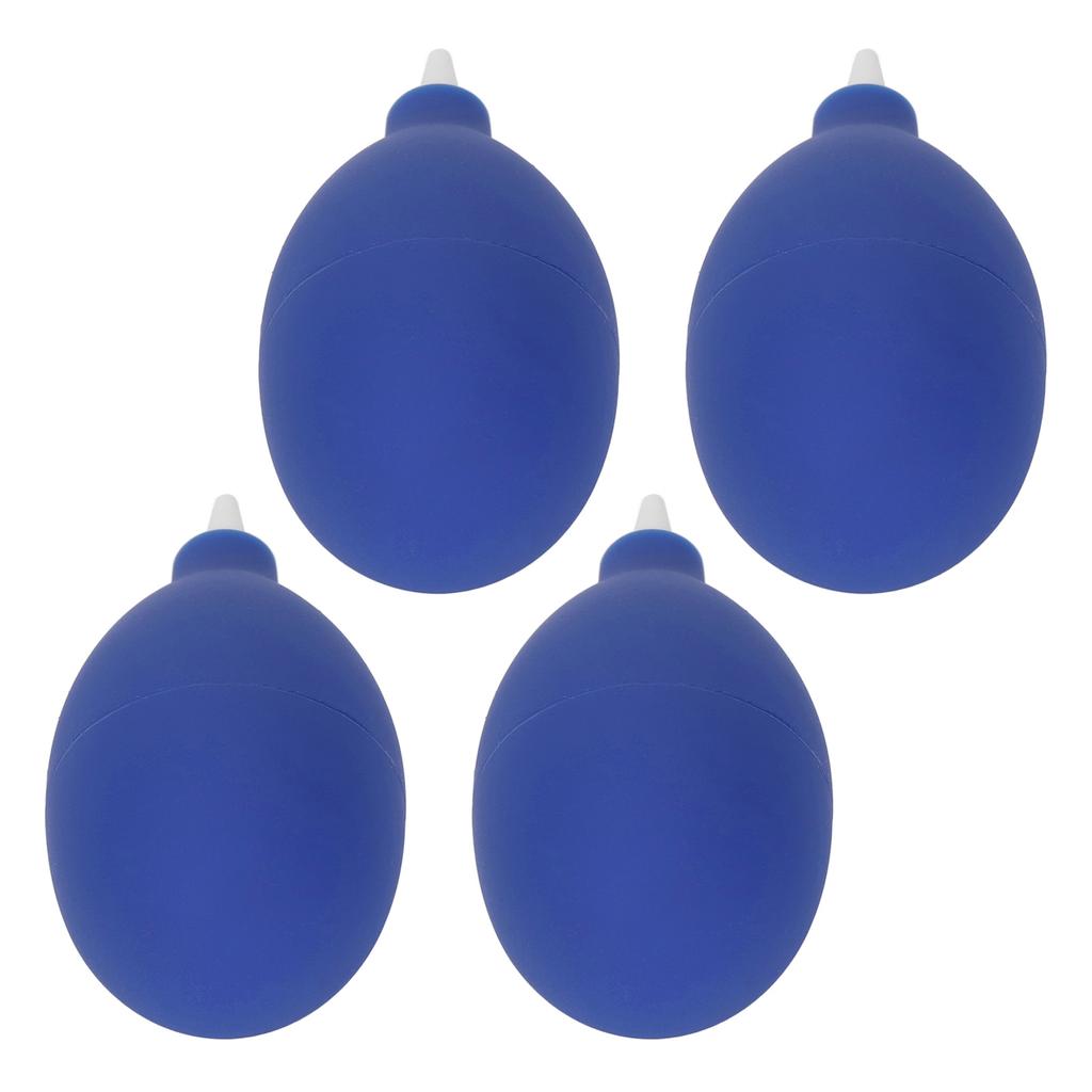 4 Pezzi Soffiatore a Sfera in Gomma con Valvola di Non Ritorno Potente Portatile Spolverino ad Aria per Lente Telefono Blu
