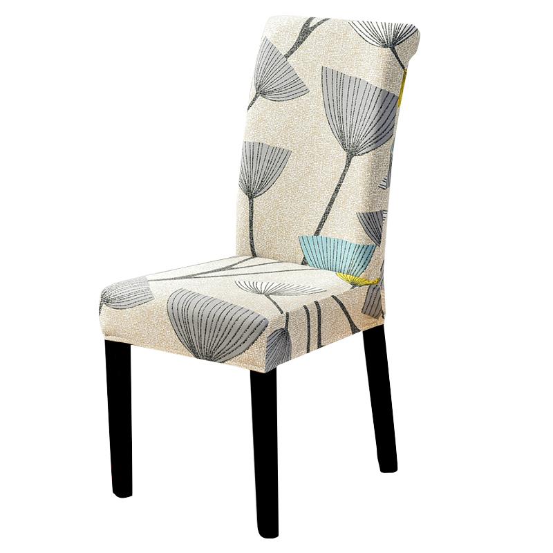 Dining Chair Slipcover,High Stretch Removable Washable Chair Seat Protector Cover for Home Party Kitchen Hotel Wedding Ceremony