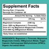 Magnesium Complex 120 Capsules Dietary Supplement