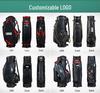 PGM Golf Stand Bag for Men & Women - Sports Backpack Holding 6-7 Clubs