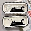 Plastic Puppy Glasses Case Visible Transparent Sunglasses Storage Box Cartoon Animals Portable Glasses Protective Case Gifts