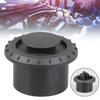 60mm/75mm Diesel Heater Duct Hose Pipe Air Vent Outlet Rotatable Black