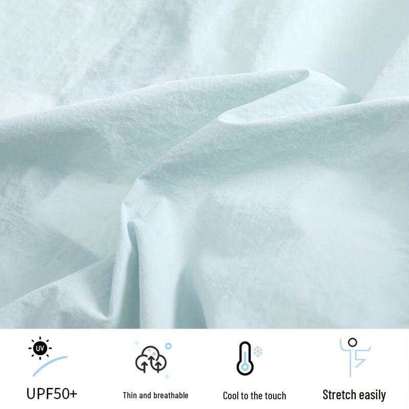 ROMON Ice Silk Hooded UPF50+ Sun Protection Jacket
