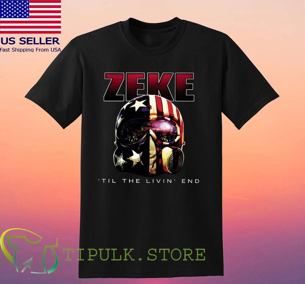 ZEKE Til The Livin End Men s Black Size S-5XL 4XL