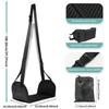 Newest Airplane Foot Hammock Airline Foot Rest With Removable Pad Adjustable Strap Foot Hammock With Menory Foam For Travel