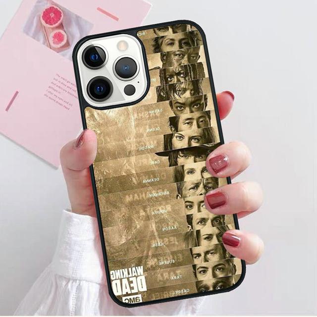 The Walking Dead Zombie Rick Daryl Phone Case Cover For iPhone 17 Air 15 16 14 13 12 Pro Max 11 Pro Max Plus Coque
