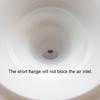 Multiple Size Silicone Flange Adapter for Breast Pumps 13/15/17/19/21mm User-Friendly for New Moms