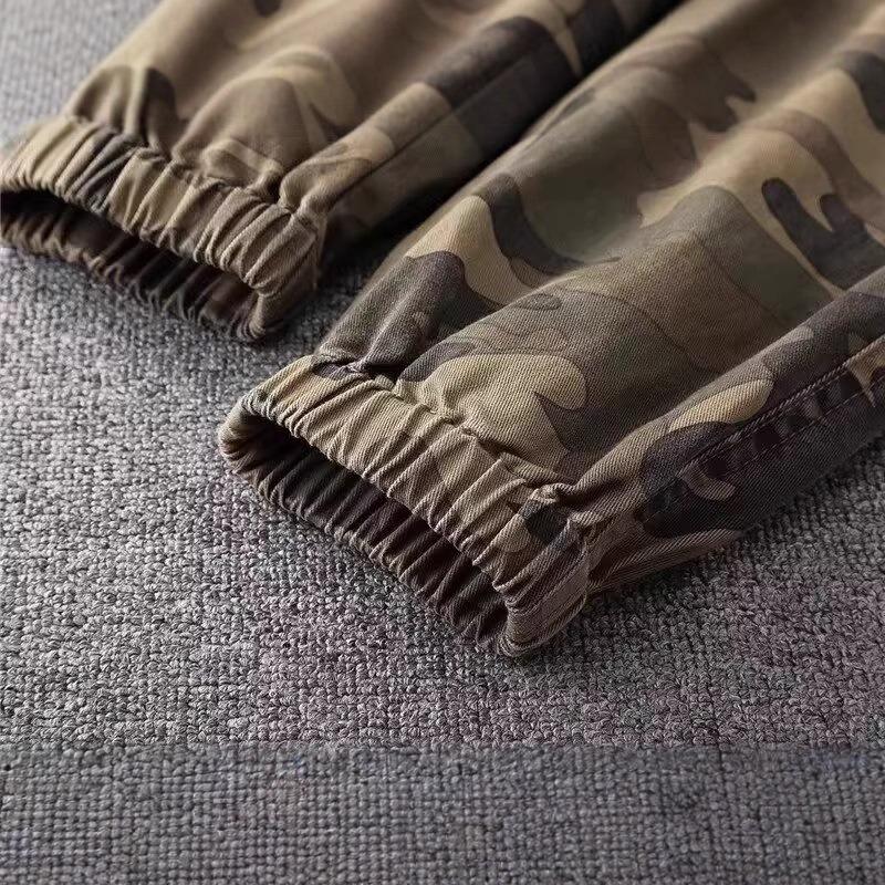 Versatile casual pants men's loose straight casual pants trendy men's leggings versatile trendy men's pants