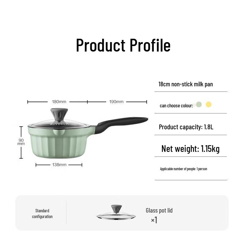 Buydeem Non-stick Milk Pot