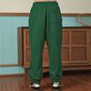 Reebok Simple Breathable Mid Waist Casual Knitted Sports Pants Unisex Pants Dark-Green 23FRC651UGL1