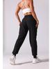 Women's Quick-Dry Pleated Cropped Running Pants with Drawstring