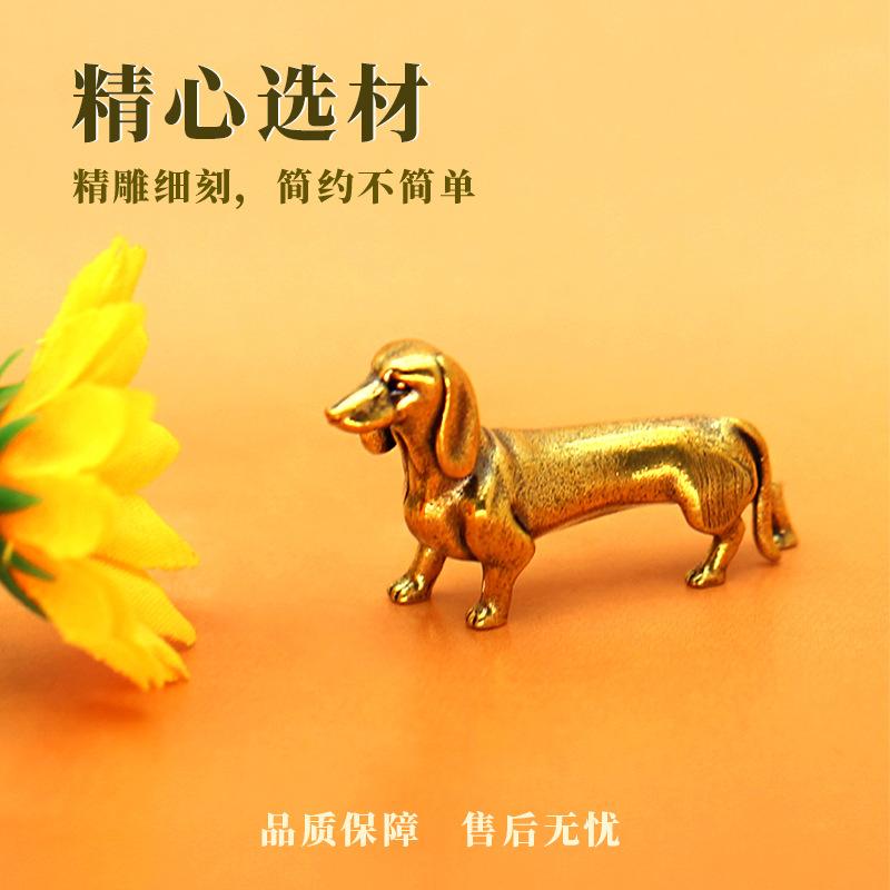 Латунная наклейка-благовоние в виде китайского талисмана года Быка