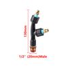 Electric Sprayer Atomizing Nozzle and Filter Joint 1/4" Female Thread Orchard Farmland Wind-Proof Pesticide Sprayer Heads 5Pcs