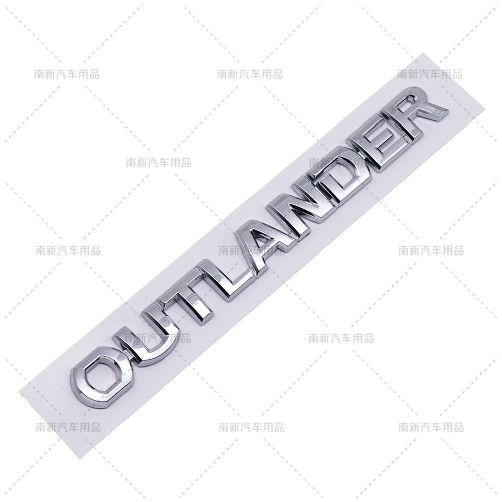 OUTLANDER labeling, suitable for Mitsubishi Outlander car labeling OUTLANDER one-piece English label