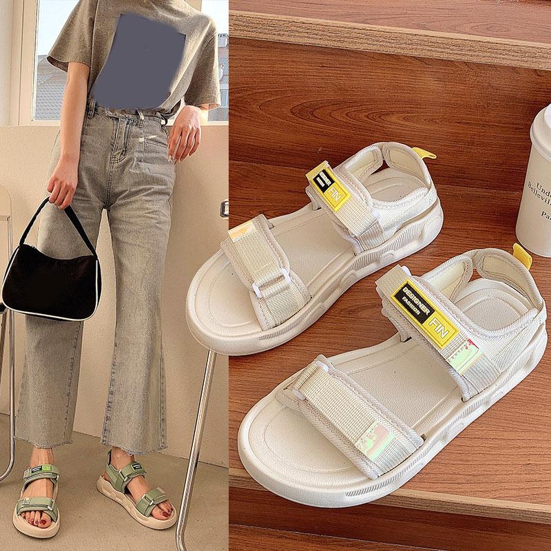 Women's Sandals Fashion Thick Soled Non Slip Comfortable Outer Wear Seaside Sandalias For Summer