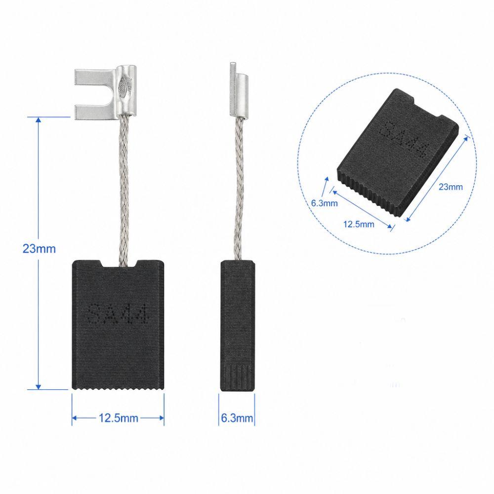 1607014103 Carbon Brushes Electric Tool Parts for GSH27 11304 BH2770 BH2760 Power Tool Maintenance