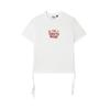 Original Fashion Casual Letter Knit Slim Fit Short Sleeve T-Shirt Women Tops F71W539112F-WT