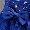 Little Girl's Gown Dresses Ruffle Dress Skirt Children Bow Dress