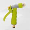 Aluminum Alloy High-Pressure Car Wash Nozzle with Rubber Grip and Brush for Gardening and Car Cleaning