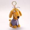 Humble Dung Beagle Plush Keychain With Tied Bow For Gift And Bag Decoration