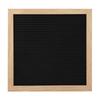 Felt Letters Message Board Sign Changeable Letters Numbers Room Decoration PropBlack