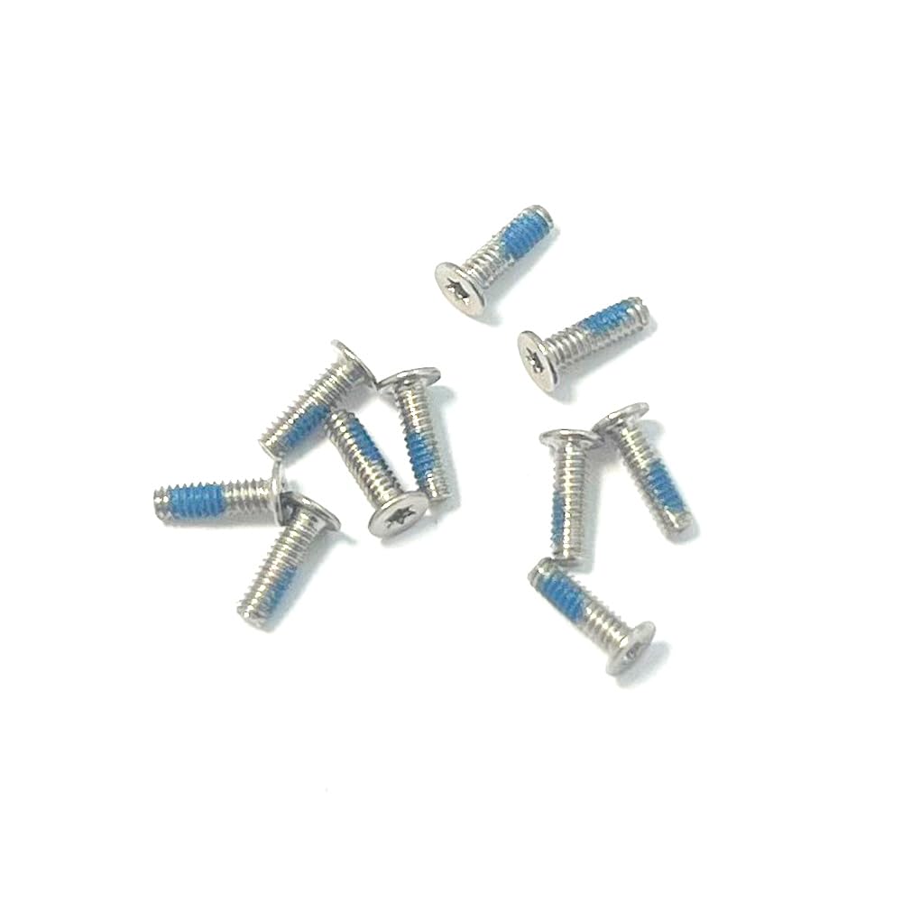 HSSDTECH Silver Laptop Bottom Cover Screws for Lenovo ideapad 720S-13IKB 81A8 81BV 720S-13ARR 81BR, ideapad 720S-14IKB 80XC 81BD