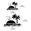 Sunrise Pattern Car Sticker For Ford Chevrolet Toyota Van Vehicles Vinyl Decal Auto Body Tuning Decoration Sticker Accessories