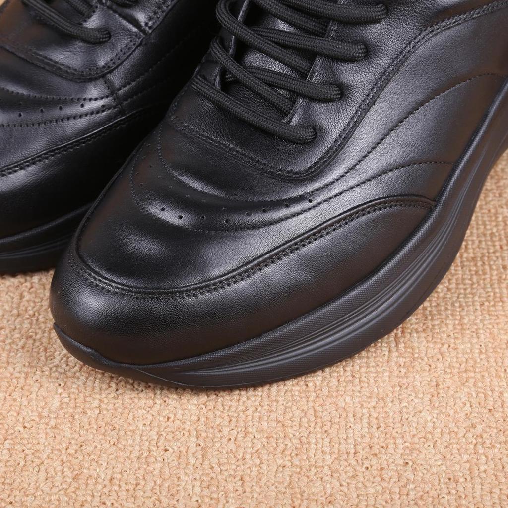 Herren Echtleder Freizeitsneaker - Atmungsaktiv, Sport Outdoor, Oberste Schicht Rindsleder