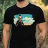 T-Shirt Herren Kamel Als Polizist Motiv Baumwolle Größe XS Bis 5XL