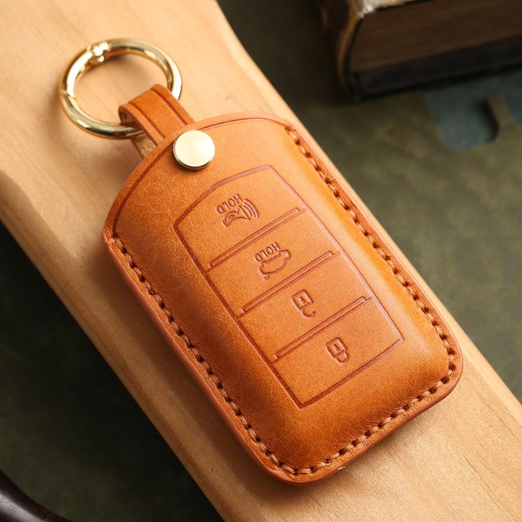 Custom Key Cover for Genesis Genesis Seth Lawns Car Key Bag Handmade Leather Premium