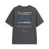 Li Ning Sports Lifestyle Series Round Neck Logo Couple Casual T-Shirt Unisex Tops ATSW285-7
