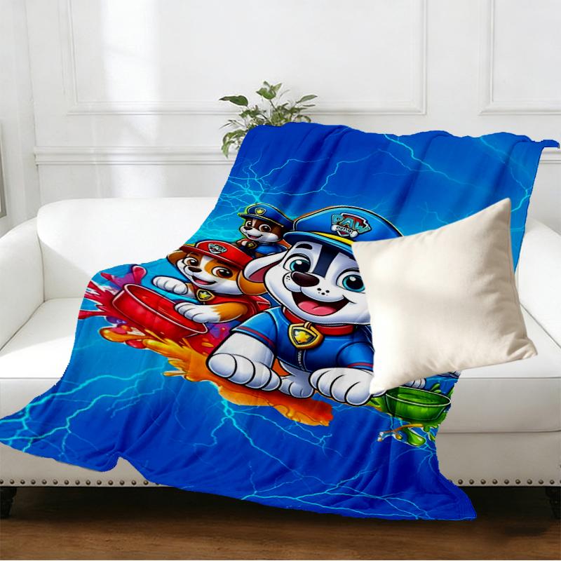 PAW Patrol Print Blanket - Soft & Comfortable, for Bedroom, Travel, Sofa, Home Decoration - Birthday Christmas Gift for Friend