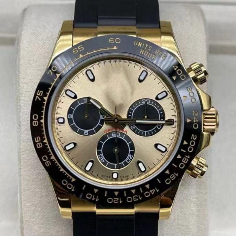Laojia Daytona Multifunctional Men's Mechanical Watch with Three Dials and Six Hands