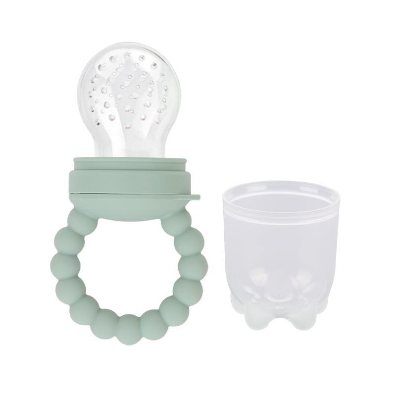 Silicone Baby Fruit and Vegetable Teether Pacifier Feeder