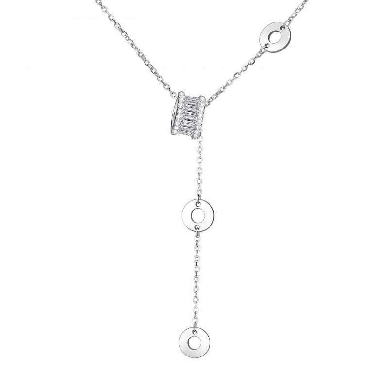 Classic Slender Waist Necklace Women Versatile High-end Light Luxury Small Design Tassel Clavicle Chain