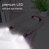 Flexible Neck Hanging Hug LED Light Hands     Bendable Lamp Night Reading (Red)