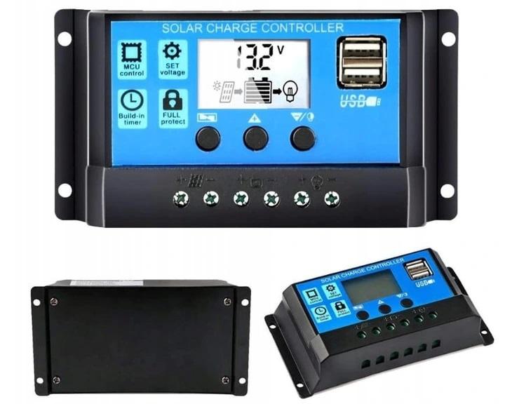 Panel Słoneczny Zestaw Solarny 180W Regulator 30A 12/24V Kampera Przyczepy