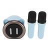 Karaoke Machine Wireless Bluetooth LED Colorful Light Stereo Sound Quality Funny Changing Sounds Portable Microphone