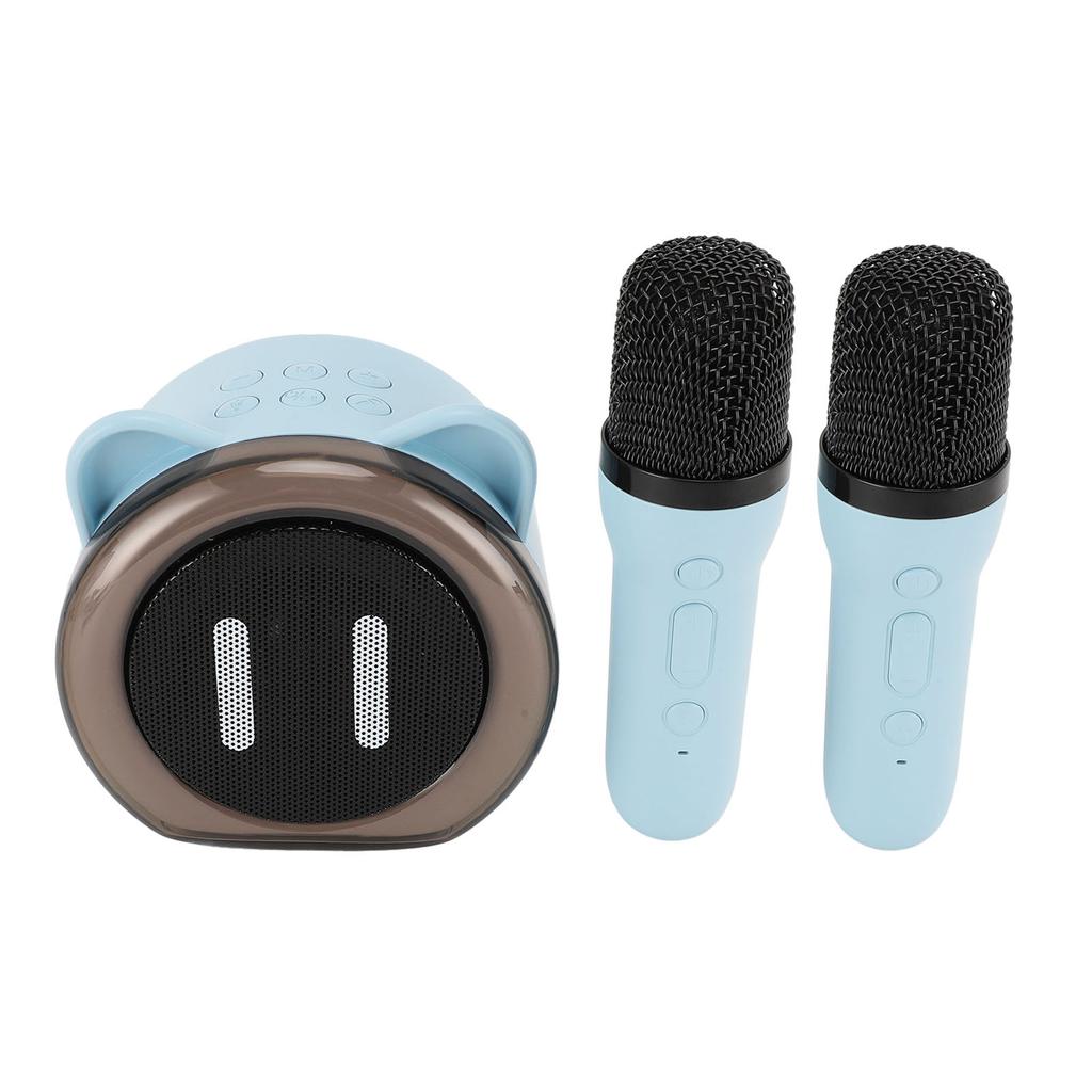 Karaoke Machine Wireless Bluetooth LED Colorful Light Stereo Sound Quality Funny Changing Sounds Portable Microphone