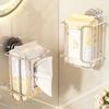 New Bathroom Tissue Holder Box Suction Cup Punch-free Tissue Holder Toilet Paper Holder Quick Wall Mounting