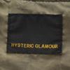 HYSTERIC GLAMOUR Made In Japan Rayon Blend MA-1 Flight Jacket Free Khaki Women Used