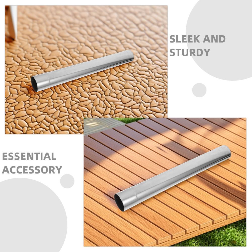 Exhaust Pipe for Stove Camping Wood Flue Chimney Extension Tube Hot Tent Accessories Pipes