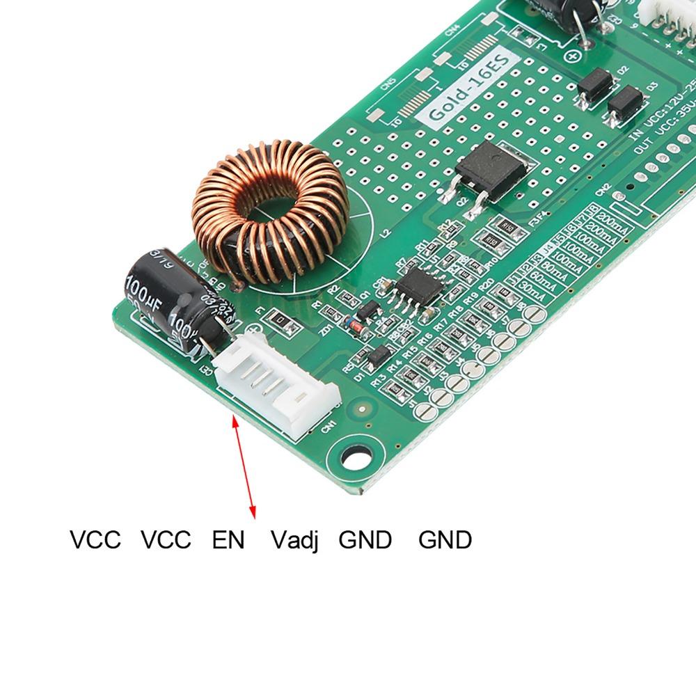 High Efficiency Constant Current Driver Board Compact Design Boost Adapter Board  TV Maintenance