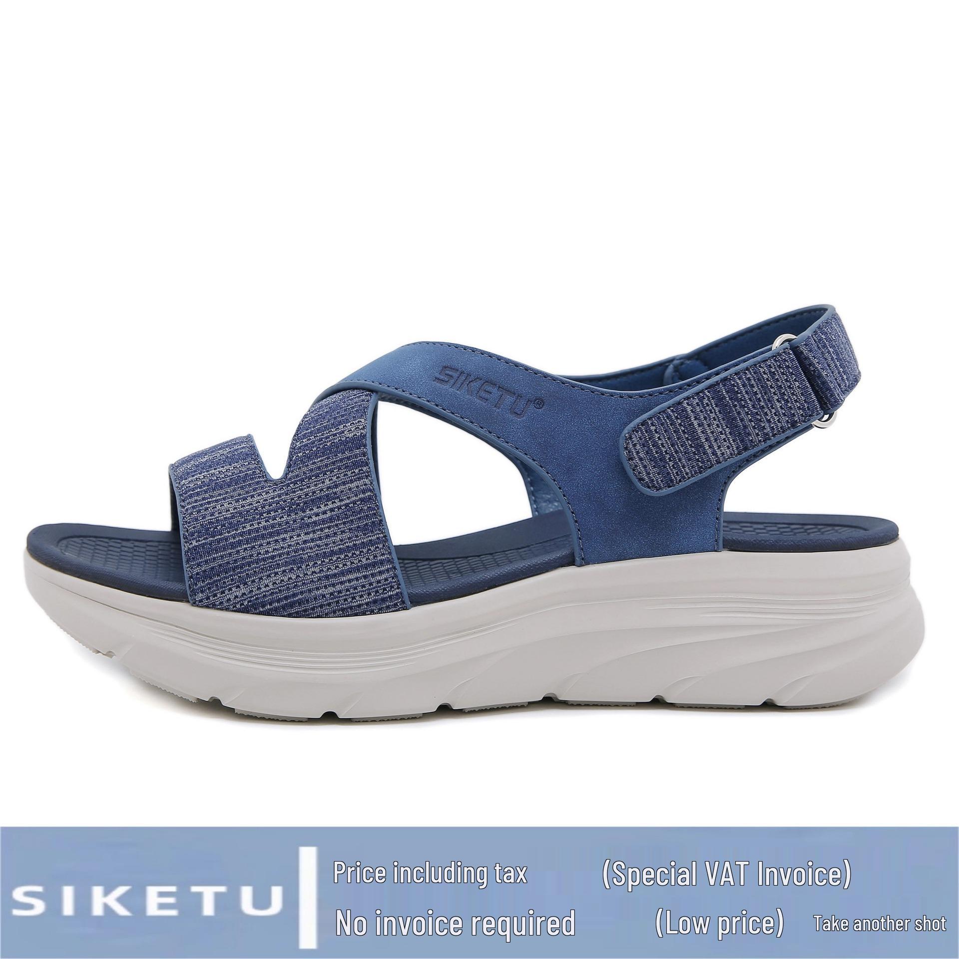 

2026 MD Lightweight Women s Velcro Sandals - Comfortable, Thick Sole, Plus Size, Casual & Sporty 42