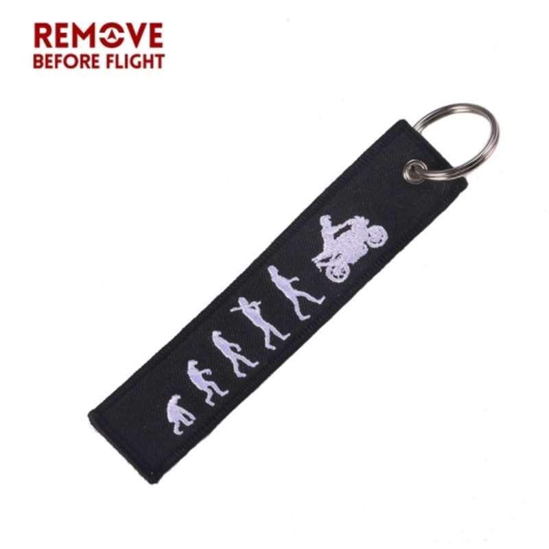 Remove Before Flight Evolution Apes To Motorcycle Riding Key Chain for Cars