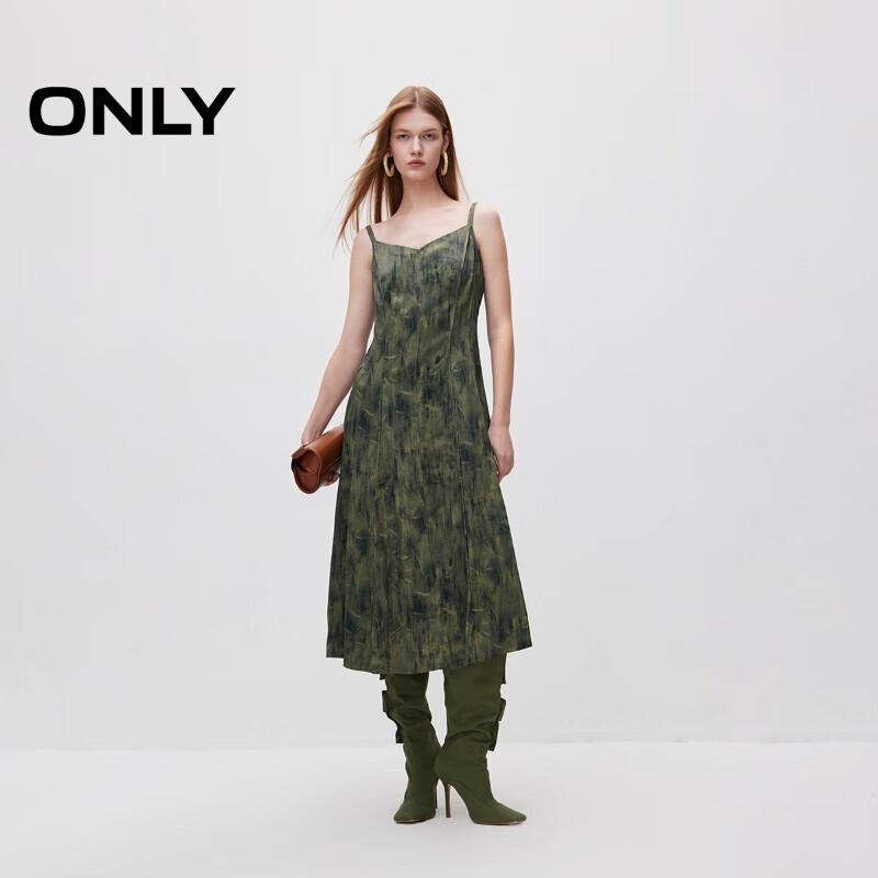 

ONLY Women s V-Neck Cami Midi Dress S