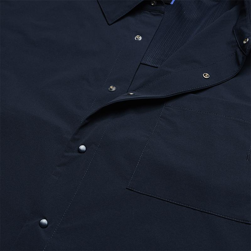 FILA Blue Simple Comfortable Casual Short Sleeve Shirt Men shirts F11M632402FDB