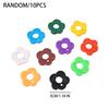 Flower Shape Silicone Keys Heads Covers Color Keys Sleeve Elastic Keys Identifiers Protector Organizer Protection Accessories