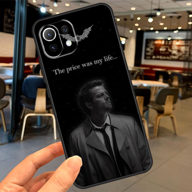 Supernatural Castiel Angel Case For Xiaomi 11T 12T 13T 14T Pro 13 14 15 Ultra POCO X7 Pro X3 X5 X6 M6 F5 F6 Pro Coque