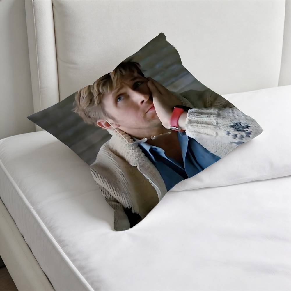 Ryan Gosling Project Hail Mary Decorative Square Pillow Cover Soft Comfortable Pillow Case Sofa Bed Home Decoration